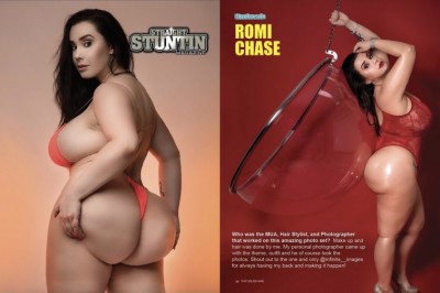 Romi Chase Scores Layouts in That Splash & Straight STUNTIN Mags