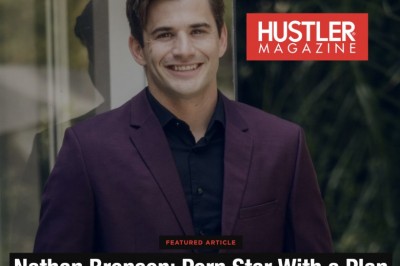 Leading Man Nathan Bronson Gives Hustler Mag Exclusive Interview
