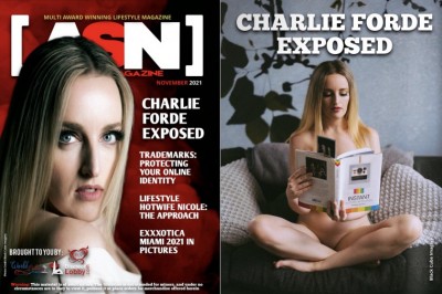 Charlie Forde Scores Cover & 14-Page Feature in November Issue of ASN Lifestyle Mag